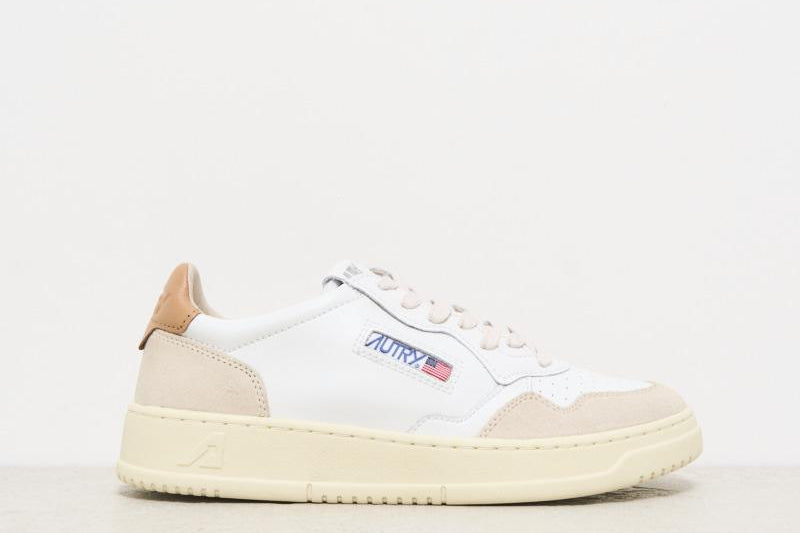 Sneakers uomo medalist low in pelle e suede AULM LS76 AUTRY 