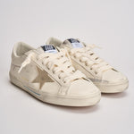 Sneakers uomo Super-star crema GMF01015 F00816610847 GOLDEN GOOSE 