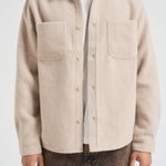 Camicia Lennon Bouclé avorio uomo 1000547 215 LES DEUX 