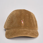 Cappellino uomo a costine beige 710847175 007 RALPH LAUREN 