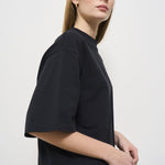 T-shirt girocollo Myers nera 10920 BLK26 ANINE BING 