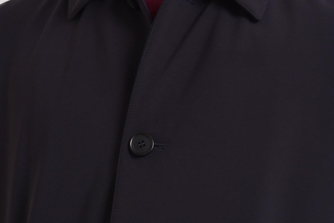 Trench uomo midi blu notte 3I28 P50310101 ASPESI 