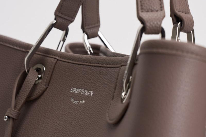Borsa donna a mano tortora EW000360 AF12036M1057 EMPORIO ARMANI 