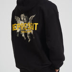 Felpa uomo con stampe nera MLM100370 JETBLACK REPRESENT 