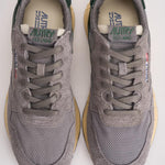 Sneakers uomo Reelwind Low in suede grigio topo WWLM UT20 AUTRY 