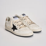 Sneakers donna Ball Star con strass bianca GWF00117 F00611810750 GOLDEN GOOSE 