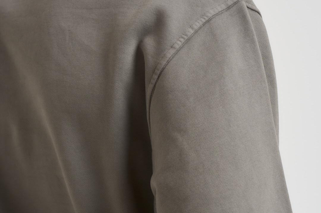 Felpa uomo girocollo grigia 19CMSS718A 006372R921 CP COMPANY 