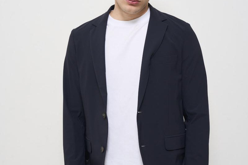 Giacca uomo monopetto blu notte 25050 60 RRD 