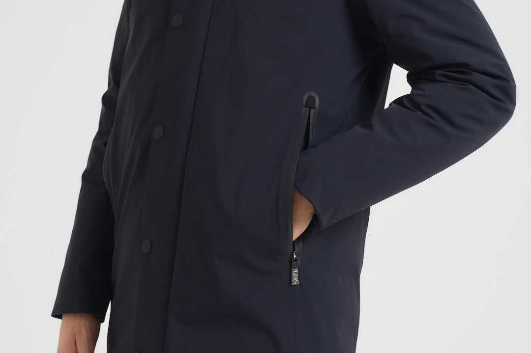 Giubbotto uomo Montecristo Floating Raincoat blu W25060 60 RRD 