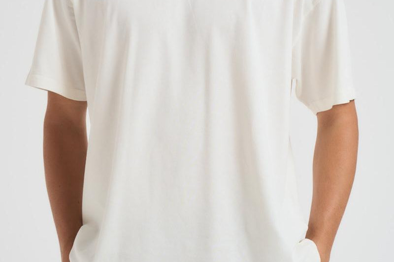 T-shirt uomo girocollo bianca OCM41114 FLATWHITE REPRESENT 