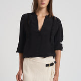 Blusa donna Filippa ricamo nera HT0661FA C3J11I01BK ISABEL MARANT 