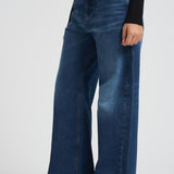 Jeans donna a palazzo 1996 d-sire denim scuro A06925 09I2701 DIESEL 