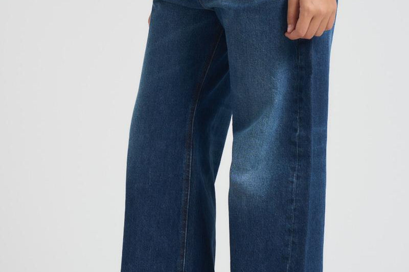 Jeans donna a palazzo 1996 d-sire denim scuro A06925 09I2701 DIESEL 