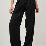 Pantalone donna in gabardine di lana GWP01203 P00154690100 GOLDEN GOOSE 