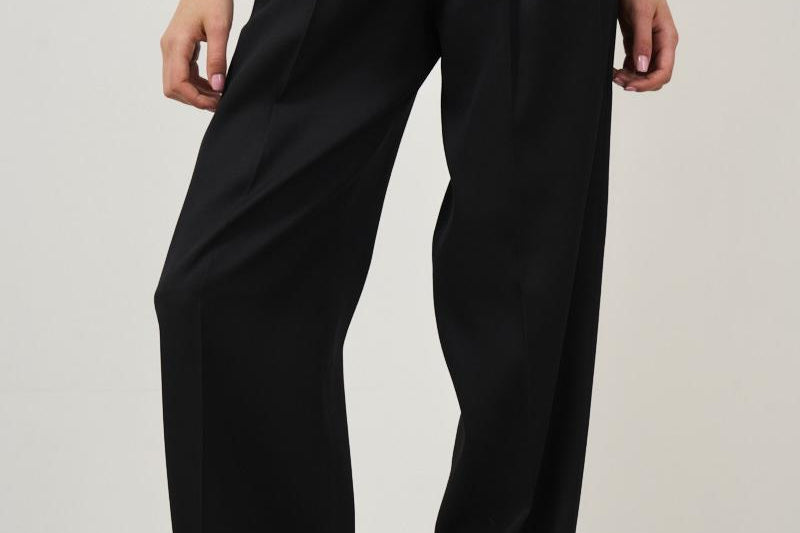 Pantalone donna in gabardine di lana GWP01203 P00154690100 GOLDEN GOOSE 