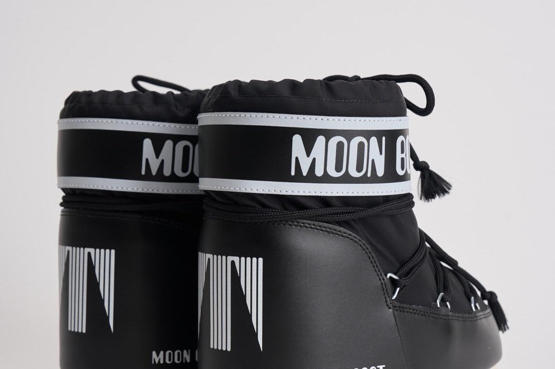 Stivale donna da neve nero in nylon 1409340 N001BLACK MOON BOOT 