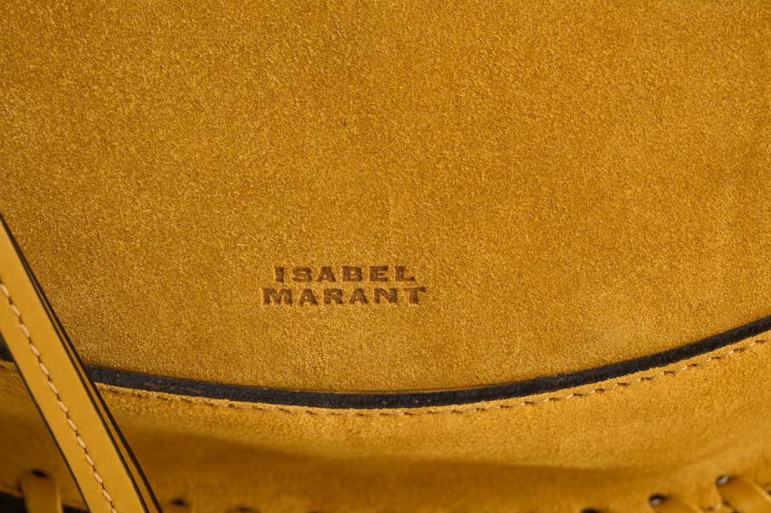 Borsa donna oskan moon gialla PP0003FB B3C07M11SN ISABEL MARANT 