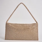 Borsa donna a spalla oro 0016060 RHINESTONE BENEDETTA BRUZZICHES 