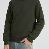 Maglia uomo girocollo verde GMP00841 P00197235674 GOLDEN GOOSE 