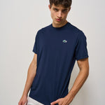 T-shirt uomo girocollo blu TH8920 166 LACOSTE 
