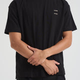 T-shirt uomo Joel nera M22300126 BLACKBASIC SAMSØE SAMSØE 