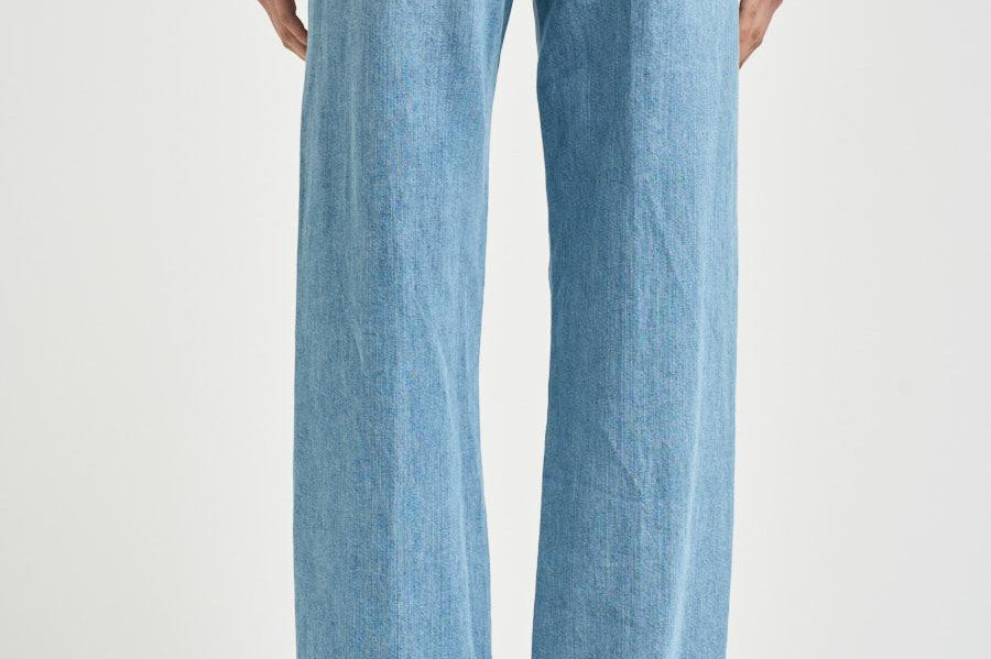 Jeans donna Stovepipe Straight in denim chiaro 7U4N0U03 U7IRI 7 for all Mankind 
