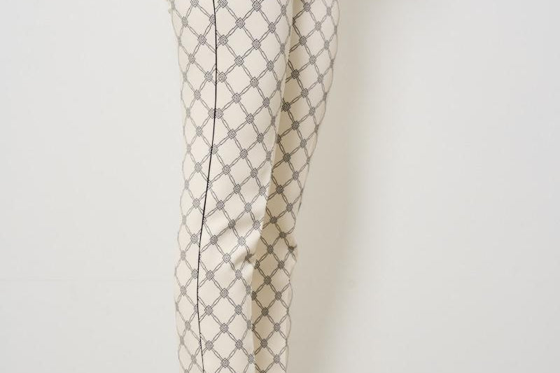 Pantalone donna skinny panna PAS71 E84 ELISABETTA FRANCHI 