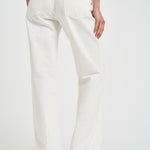 Jeans donna gamba dritta bianchi KOREABULL44 OFF WHITE HAIKURE 
