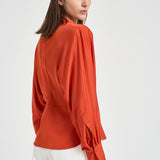 Camicia donna arancione UDONIA ORA3326S IRO 