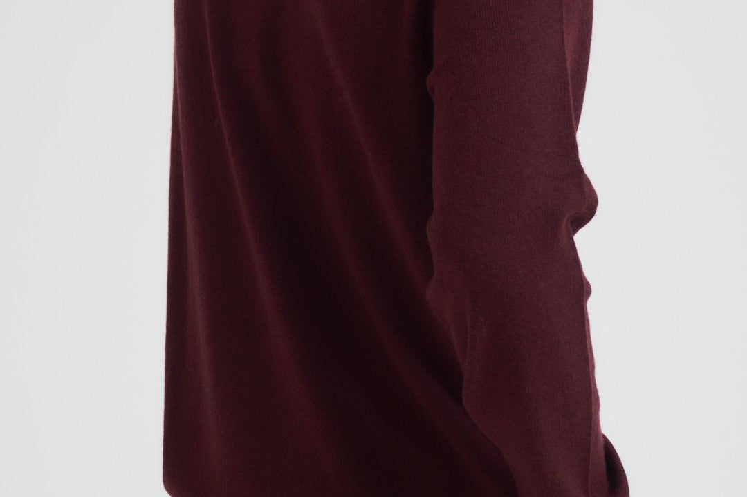 Maglia uomo girocollo bordeaux 710974148 008 RALPH LAUREN 