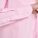 Camicia donna con ricamo rosa CYS0001 MEET21 MC2 SAINT BARTH 