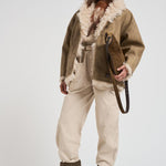 Giubbotto donna Clea beige MA0427FA C3A01E50TA MARANT ETOILE 