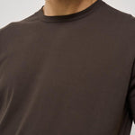 T-shirt uomo girocollo marrone K102821 21 KANGRA 