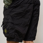 Bermuda uomo Nylon Metal nero L100007 S0019V0029 STONE ISLAND 