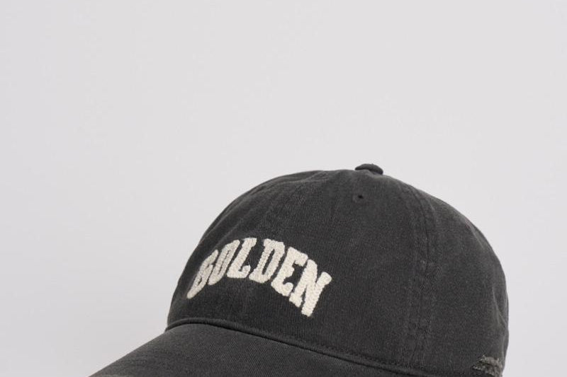 Cappello uomo baseball denim grigio GUP01038 P00219860100 GOLDEN GOOSE 