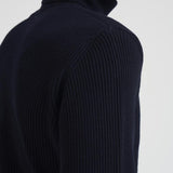 Dolcevita uomo a costine blu 5100052 S00C2V0020 STONE ISLAND 