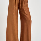 Pantalone donna satinato coccio 14862 3075 FORTE FORTE 
