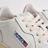Sneakers uomo Medalist low bianca e tortora AULM LL27 AUTRY 