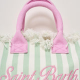 Borsa donna Colette a righe verde COLETTE 03756H MC2 SAINT BARTH 