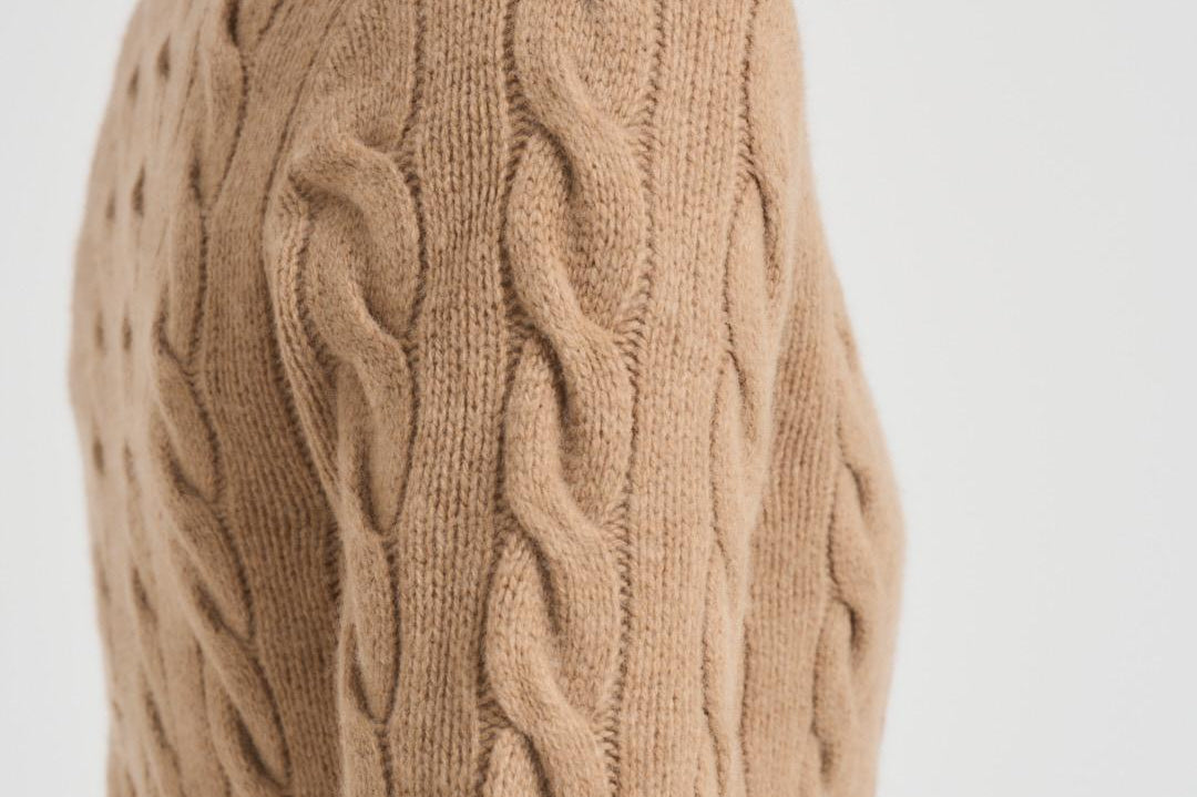 Cardigan donna cammello 211972104 001 RALPH LAUREN 