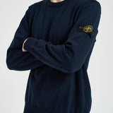 Maglia uomo girocollo blu 5100053 S00B2V0020 STONE ISLAND 