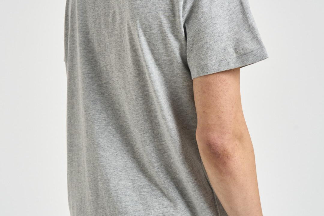 T-shirt uomo girocollo grigio chiaro 714844756 008 RALPH LAUREN 