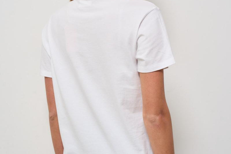 T-shirt donna girocollo bianca EMILIE 03994H MC2 SAINT BARTH 