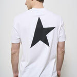 T-shirt uomo girocollo bianca GMP01220 P00087910283 GOLDEN GOOSE 