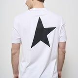 T-shirt uomo girocollo bianca GMP01220 P00087910283 GOLDEN GOOSE 