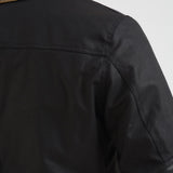 Gicca uomo in cotone cerato Ogston nero MWX0700 BK11 BARBOUR 