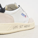Sneakers uomo Medalist bianca e nera AULM MA04 AUTRY 