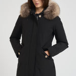 Giubbotto donna Arctic Parka nero OU0538 BLK WOOLRICH 