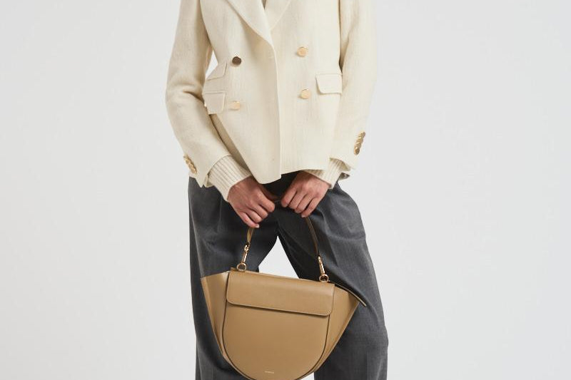 Giacca donna doppiopetto panna 2156 52571 LUBIAM 