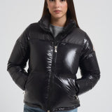 Piumino Goldin donna nero HWY038 0009 PYRENEX 